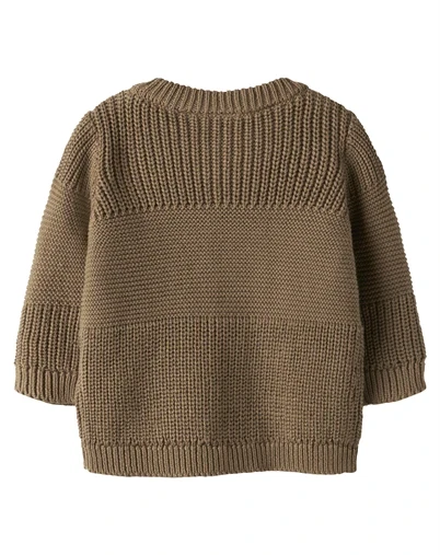 Name It - NBMBoys Knit Cardigan - Toasted Coconut